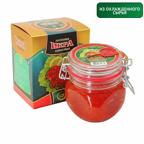 Красная икра лососевая зернистая (Горбуша)