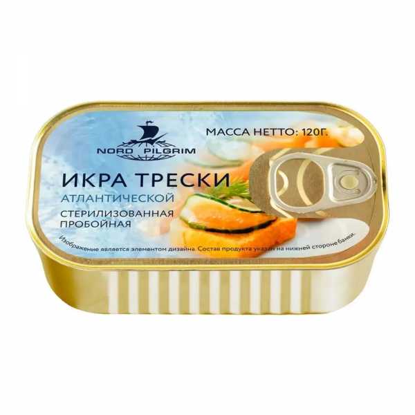 Икра трески Nord Piligrim