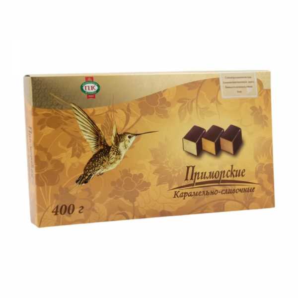 Конфеты птичье молоко карамельно-сливочные, «Приморский кондитер»